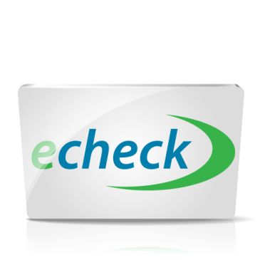 Echeck casino payments