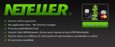 Neteller casino payments